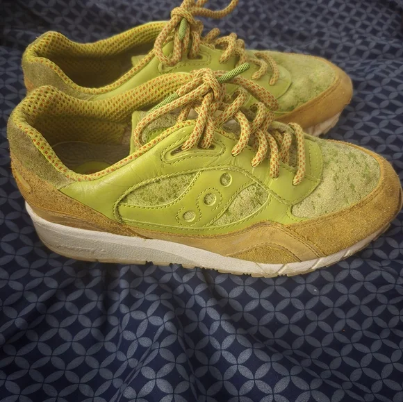 Saucony Shadow 6000 "Avocado Toast" Size 7.5 Men's - Picture 3 of 4